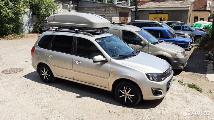 Автобокс Joker 530 литров, 180 см, Серый