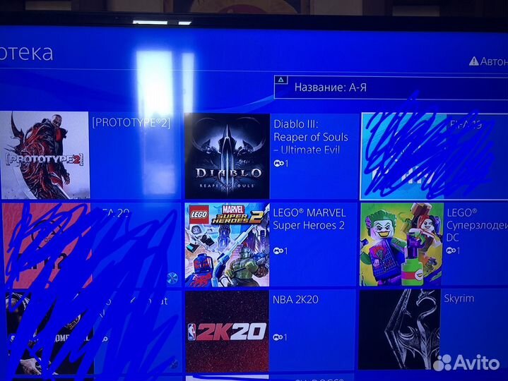 Sony ps4 slim 1tb с установленными играми