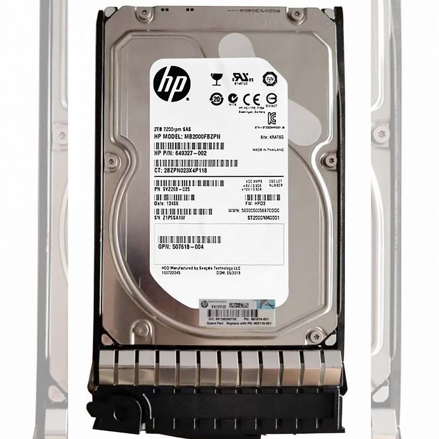 [602119-001] Жесткий Диск Hp Eva Aw590a 2tb Sas 602119-001
