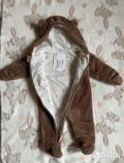 Комбинезон детский плюшевый 68