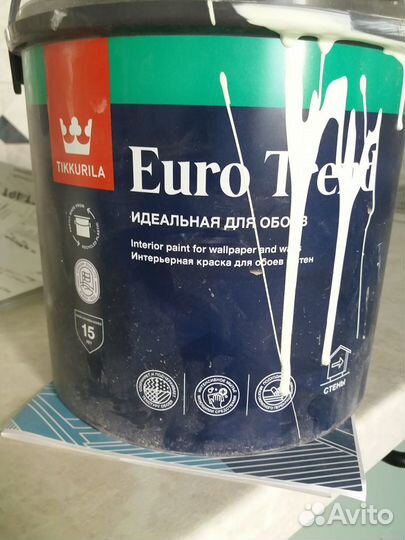 Краска Tikkurila Euro Trend 2,7л