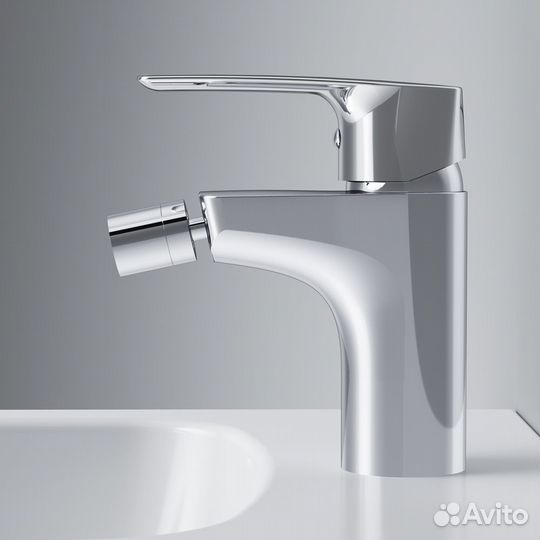 Смеситель для биде AM.PM Gem F90A83100 с донным кл