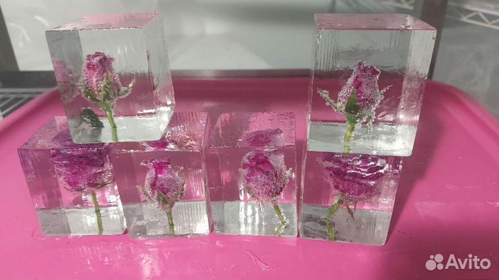 Лед для баров с цветами 15071 грамм