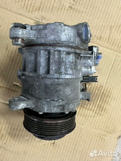 Компрессор кондиционера Bmw X6 M50D E71 N57D30C