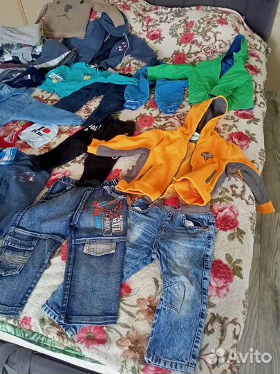 Вещи пакетом на мальчика от 1 года до 2