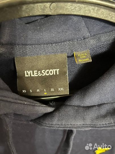 Худи мужское lyle scott