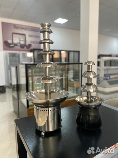 Шоколадный фонтан фондю 3 уровня