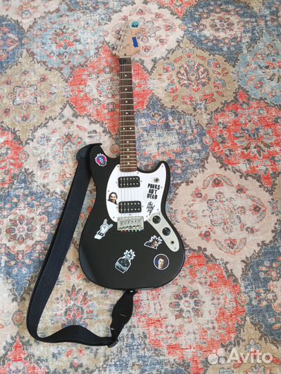 Электрогитара squier mustang +комбоусилитель