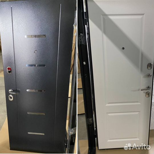 Дверь входная уличная новая