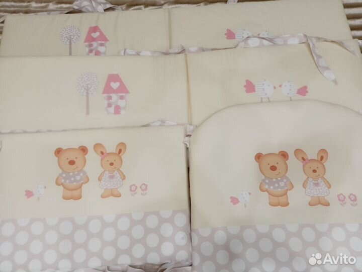 Бортики в кроватку