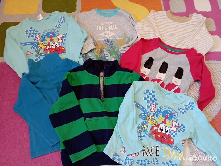 Детская одежда для мальчиков пакетом