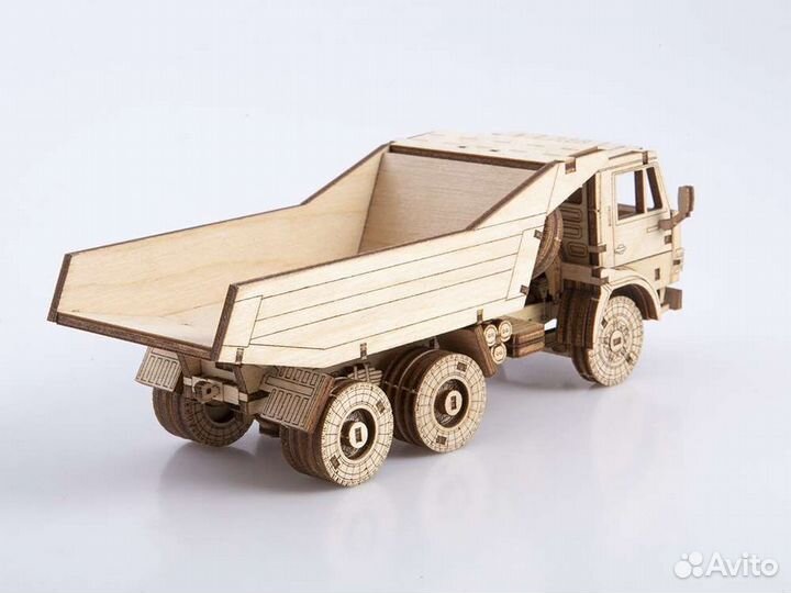 Конструктор из дерева камаз 5511 (Baumi 1:43)