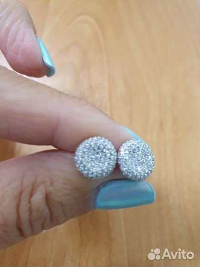 Серьги с бриллиантами