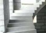 Заливка железобетонных лестниц