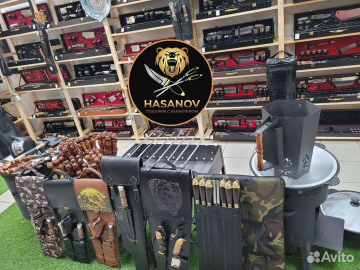 Шашлычный набор Подарочный набор шампуров