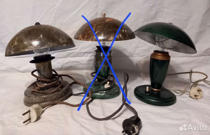 Лампа грибок