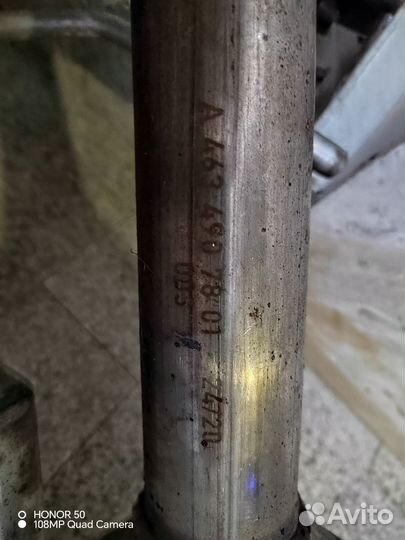 Выхлоп mercedes G63