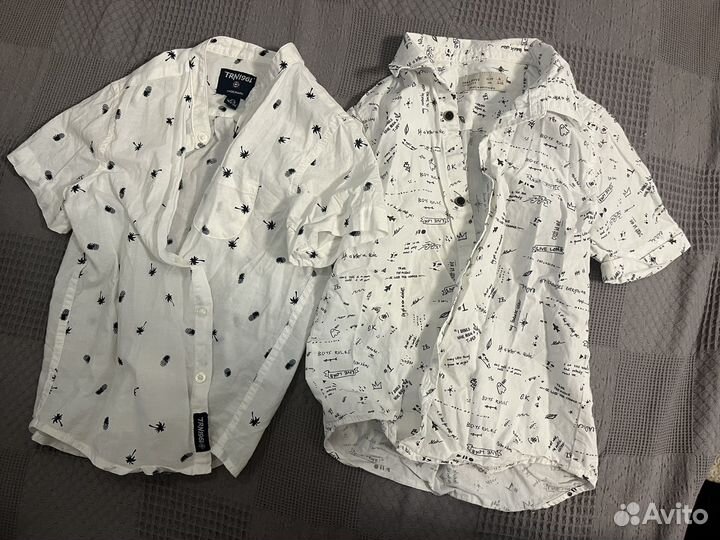 Рубашки на мальчика 104-110