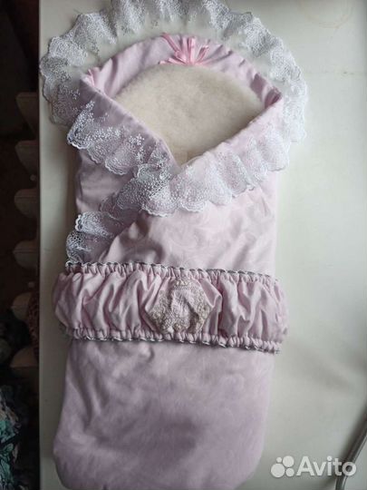 Конверт на выписку для девочки весна