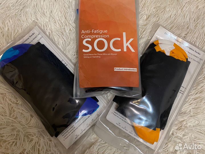 Спортивные компрессионные гольфы унисекс