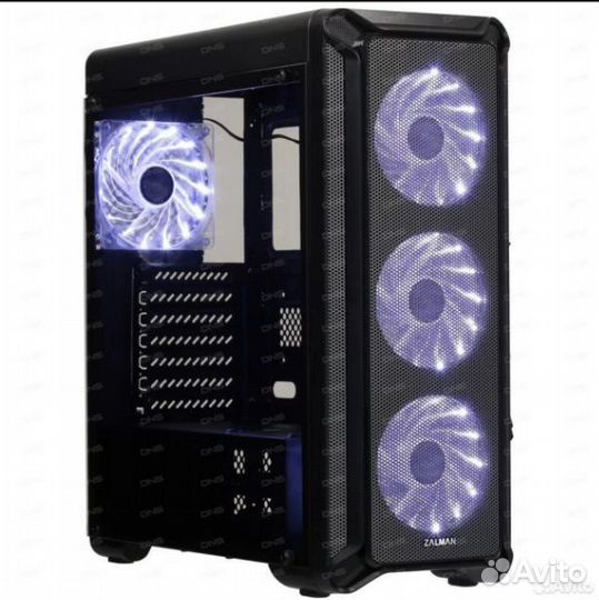 Корпус Zalman i3 edge черный. Новый. Чек