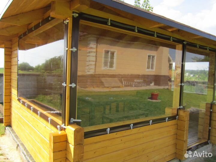 Мягкие окна морозостойкие на террасу