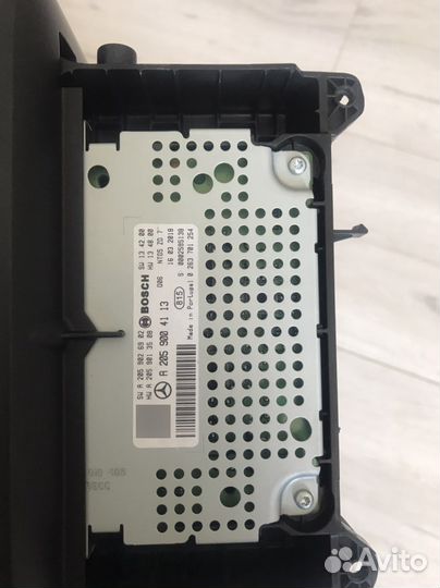 Экран на Mercedes Audio 20