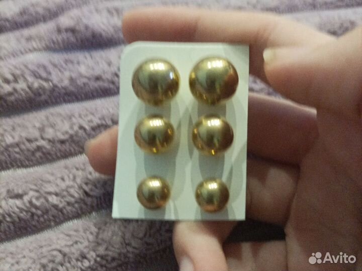 Серёжки жемчужные