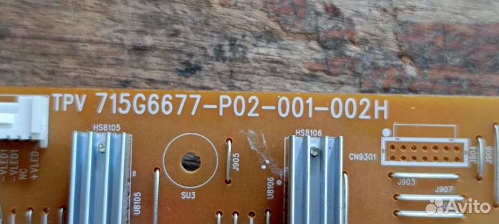 Блок питания TPV 715G6677-P02-001-002H Philips43