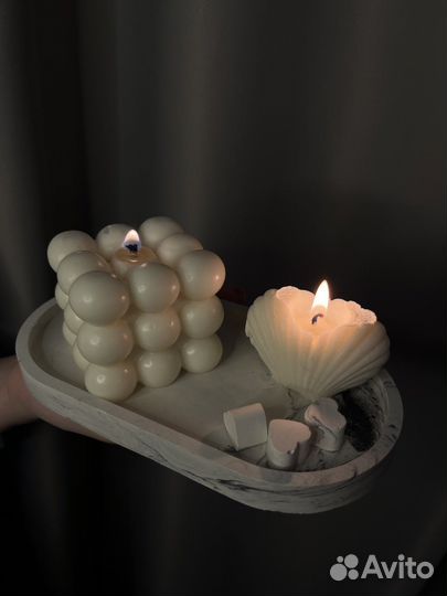 Свечи восковые ручной работы