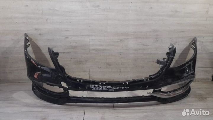 Бампер передний под парктроники Mercedes S Class