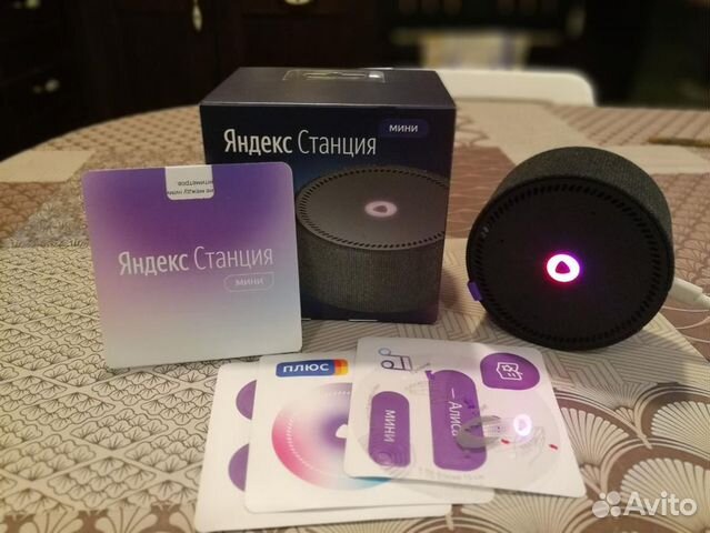 Алиса мини станция модель yndx 0004B купить в Москве | Электроника | Авито