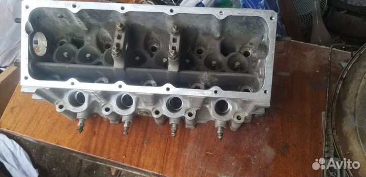 Головка блока двигателя Fiat 1.9л+ новые свечи