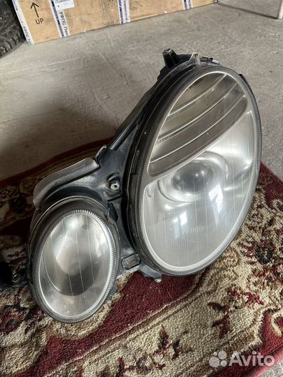 Фары на mercedes w211