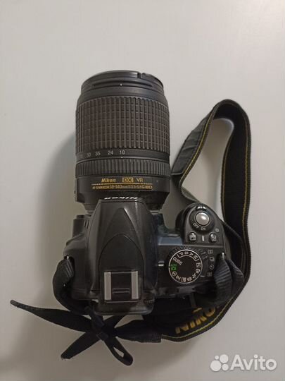 Nikon 3100 с объективом 18-140 mm