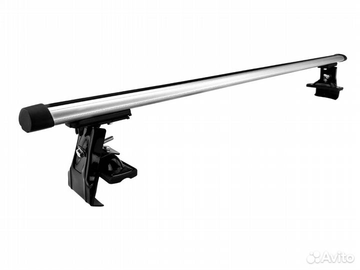 Багажник на крышу Inter D-1 Аэро Серебро без замка№102