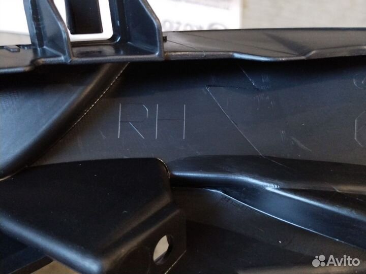 Молдинг переднего бампера Лексус рх 4 правый 19-23
