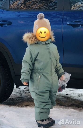 Зимний комбинезон для мальчика 104