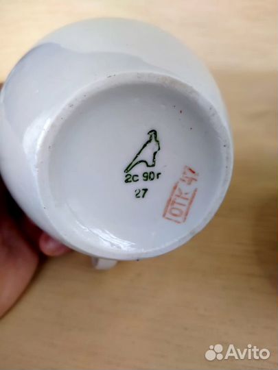 Чайный сервиз крыжовник Дулёво