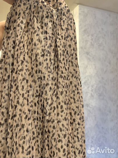 Юбка плиссерованная длинная