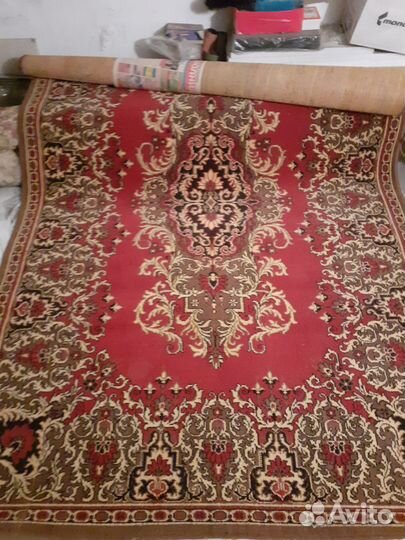 Палас шерст,ковер шерст СССР размер 2*3 метр