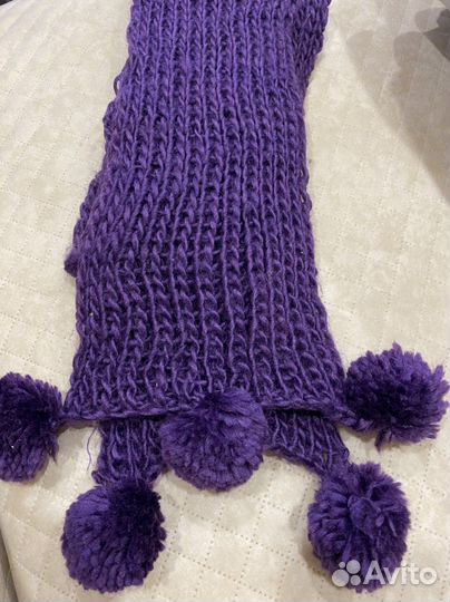 Продам шарф вязанный и шапка