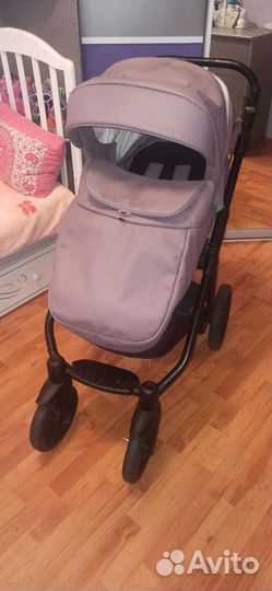 Коляска 3 в 1 Indigo broco eco+F