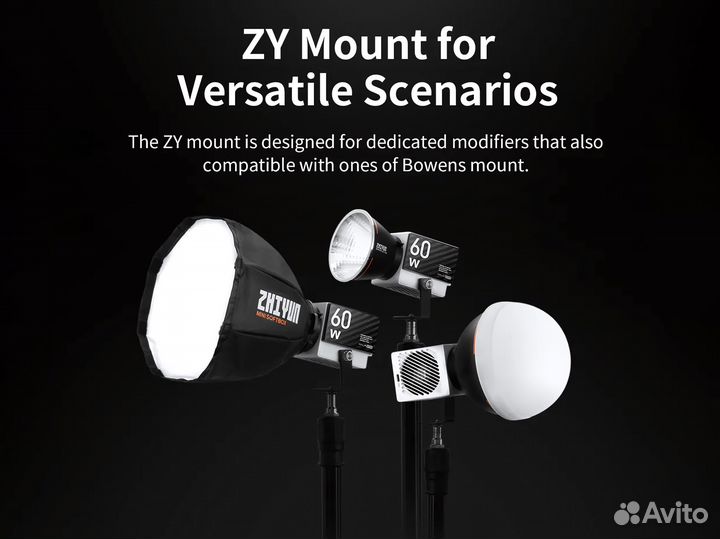 Светодиодный осветитель Zhiyun molus G60