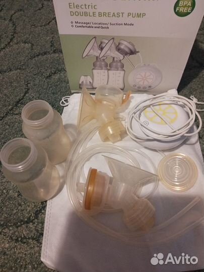 Молокоотсос электрический двойной