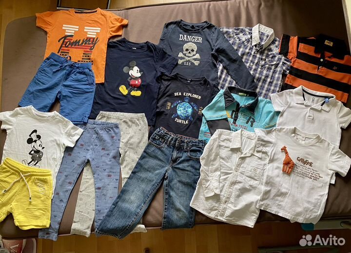 Пакет вещей для мальчика 4 года