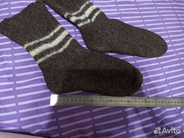 Мужские шерстяные носки
