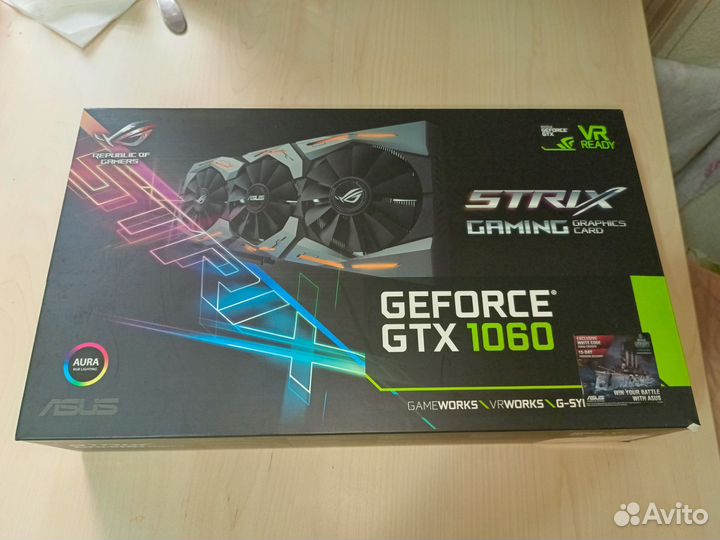 Видеокарта gtx 1060