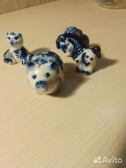 Фигурки гжель