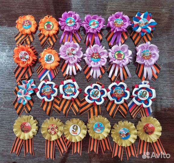 Георгиевская лента броши